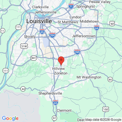Map to  office in Louisville, KY