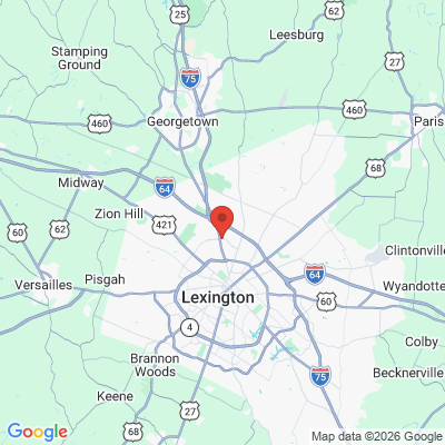 Map to  office in Lexington, KY