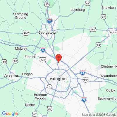 Map to  office in Lexington, KY
