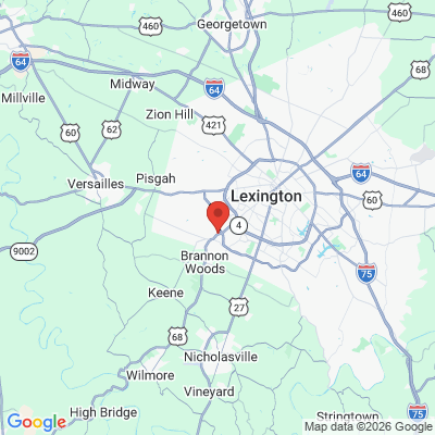 Map to  office in Lexington, KY