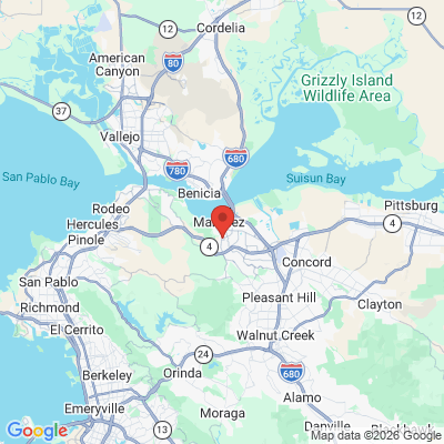 Map to  office in Martinez, CA