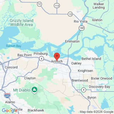 Map to  office in Antioch, CA