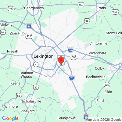 Map to  office in Lexington, KY