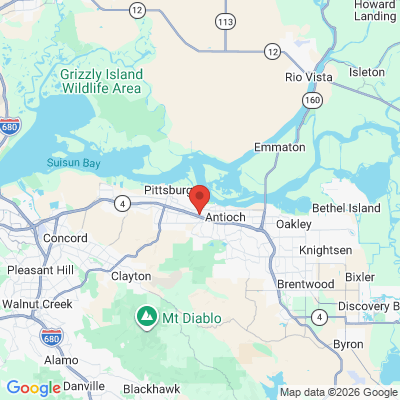 Map to  office in Pittsburg, CA