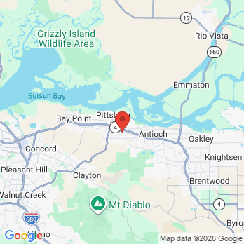 Map to Sky Dental office in Pittsburg, CA