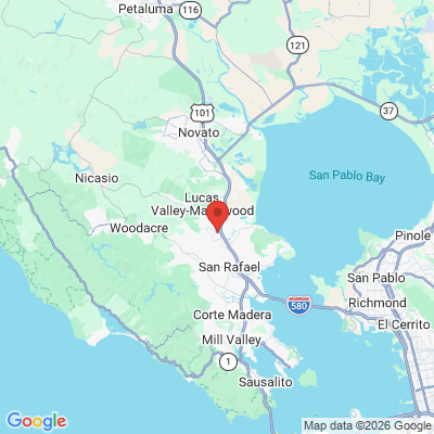 Map to  office in San Rafael, CA