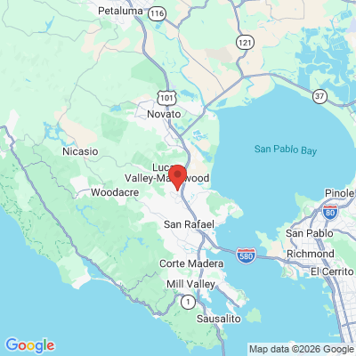 Map to  office in San Rafael, CA