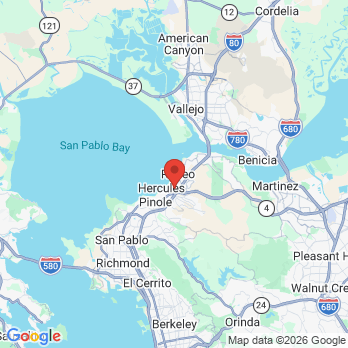 Map to Primary Office office in Hercules, CA