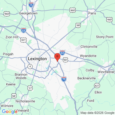 Map to  office in Lexington, KY