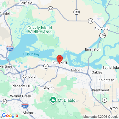 Map to  office in Pittsburg, CA