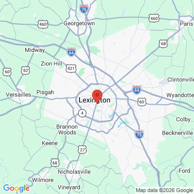 Map to  office in Lexington, KY
