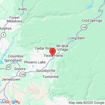 Map to Primary Office office in Twain Harte, CA