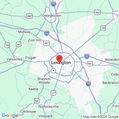 Map to  office in Lexington, KY