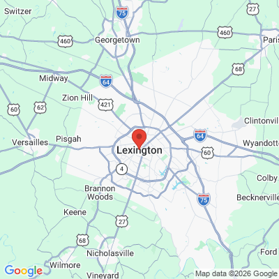 Map to  office in Lexington, KY
