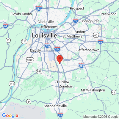 Map to  office in Louisville, KY