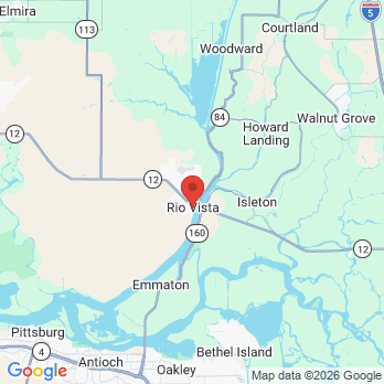 Map to VERA A. SUNADA DDS office in Rio Vista, CA