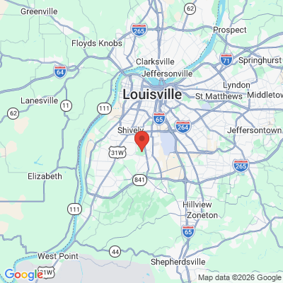 Map to  office in Louisville Dental Specialists