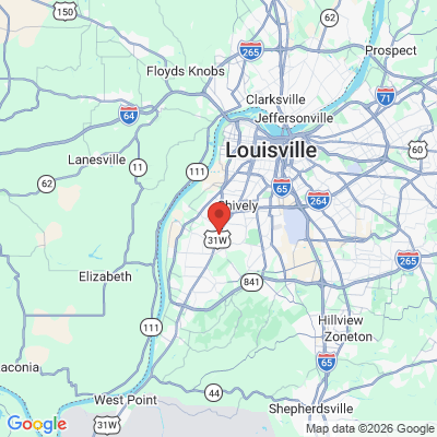 Map to  office in Louisville, KY