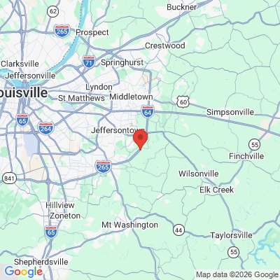 Map to  office in Louisville, KY
