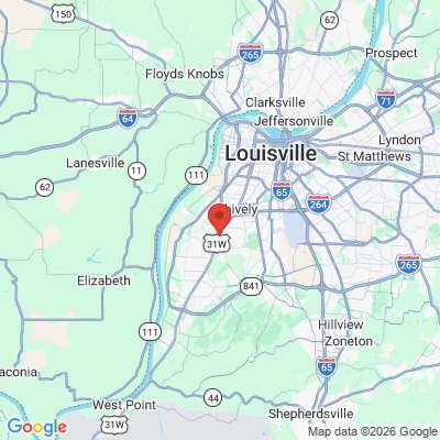 Map to  office in Louisville, KY