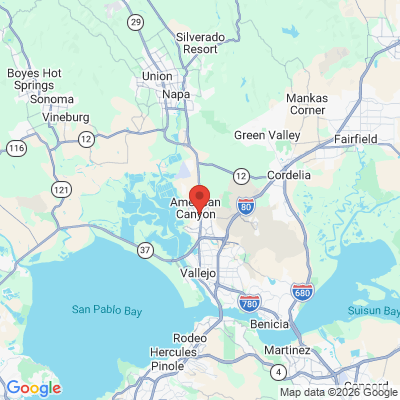Map to  office in American Canyon, CA