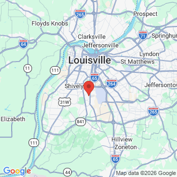 Map to Sparkle and Shine Family Dental, South 3rd Street, Louisville, KY, USA office in Louisville, KY