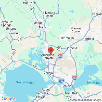 Map to  office in American Canyon, CA