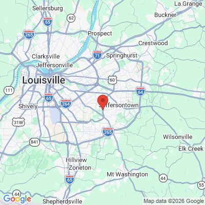 Map to  office in Louisville, KY