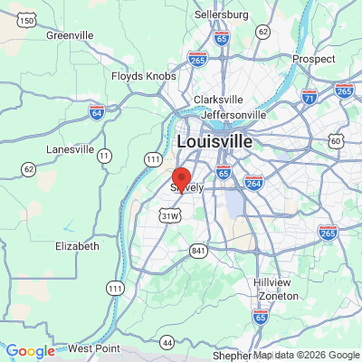 Map to  office in Louisville, KY