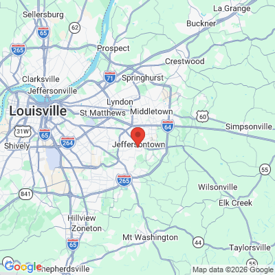 Map to  office in Louisville, KY