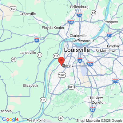 Map to  office in Louisville, KY