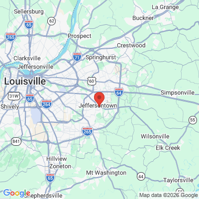 Map to  office in Louisville, KY