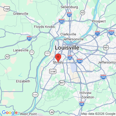 Map to  office in Shively, KY