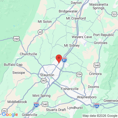 Map to  office in Verona, VA