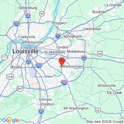 Map to  office in Louisville, KY