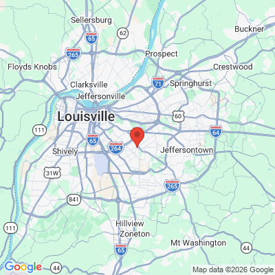Map to  office in West Buechel, KY
