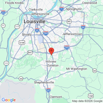 Map to  office in Louisville, KY