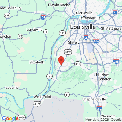 Map to  office in Louisville, KY
