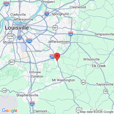 Map to  office in Louisville, KY