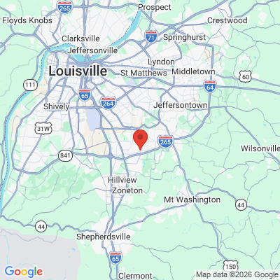 Map to  office in Louisville, KY
