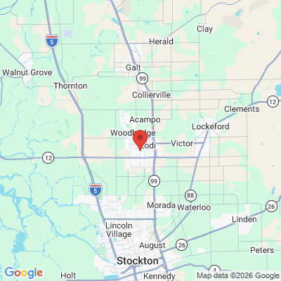 Map to  office in Lodi, CA
