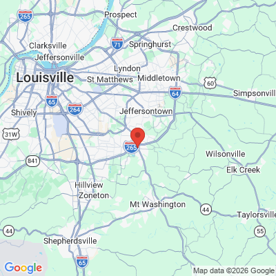 Map to  office in Louisville, KY