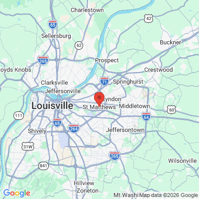 Map to  office in Saint Matthews, KY