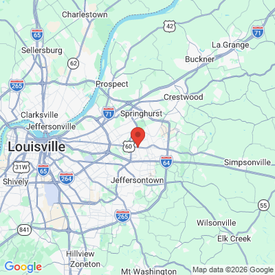 Map to  office in Louisville, KY