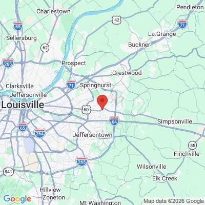 Map to  office in Louisville, KY