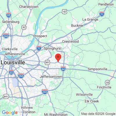 Map to  office in Middletown, KY