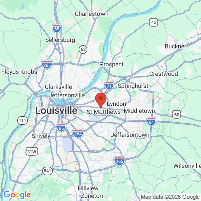 Map to  office in Louisville, KY
