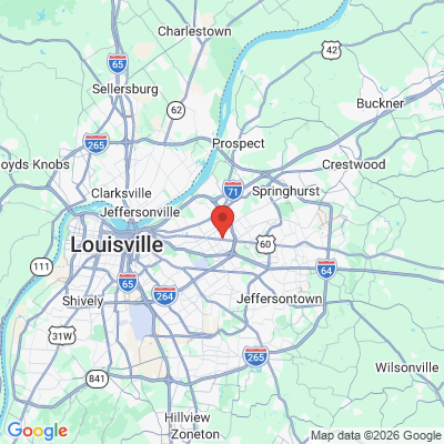 Map to  office in Louisville, KY
