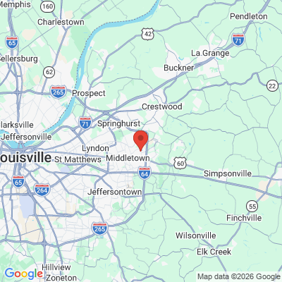 Map to  office in Louisville, KY