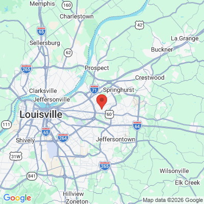 Map to  office in Lyndon, KY